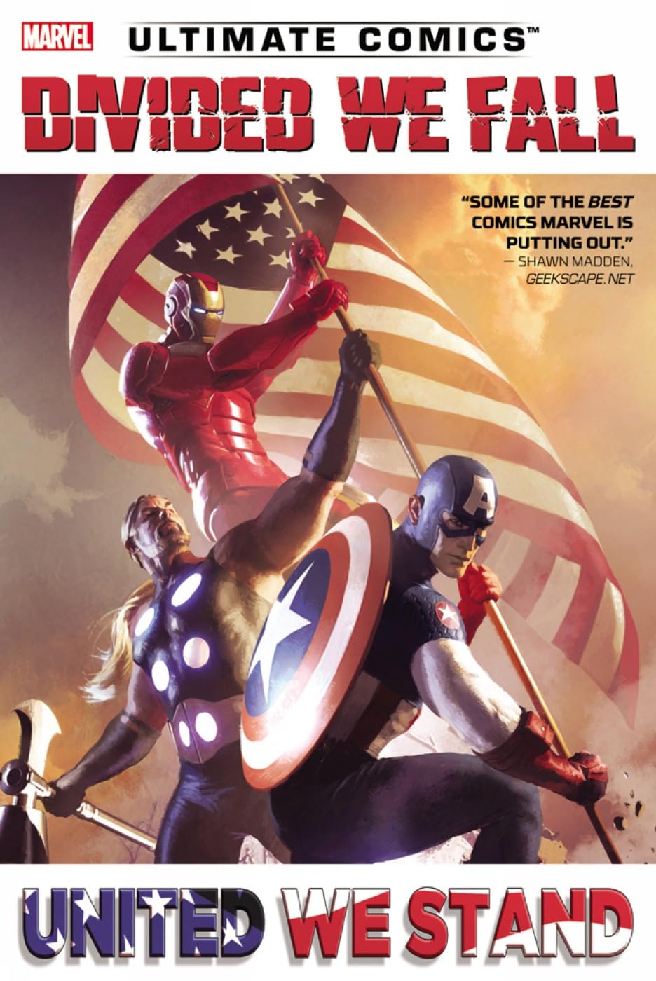 Amazon.com: Ultimate Comics Divided We Fall, United We Stand ...