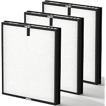 3 Packs HAP603 Air Purifier Replacement Filter for ECOSELF HAP603 HAP603WF Air Purifier,3-in-1 Air Purifier Filter,Home, Office,H13 HEPA Filtration,# RFHAP603