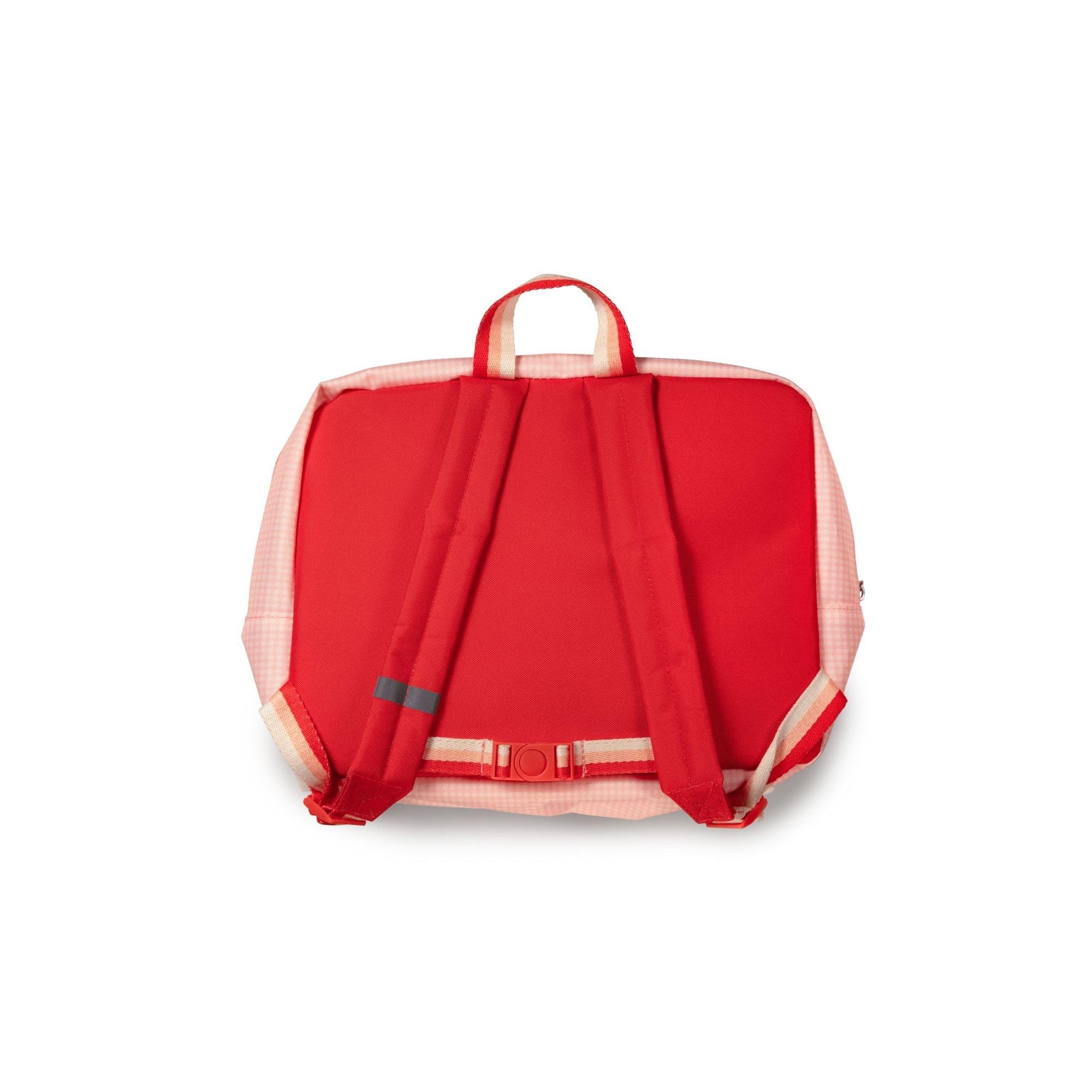 Lilliputiens - Cartable Happy Lena - Sac à dos enfant en polyester recyclé avec bande réfléchissante, compartiment A4, poche gourde - Confortable et sécurisé pour la maternelle - dès 2 ans - 84456