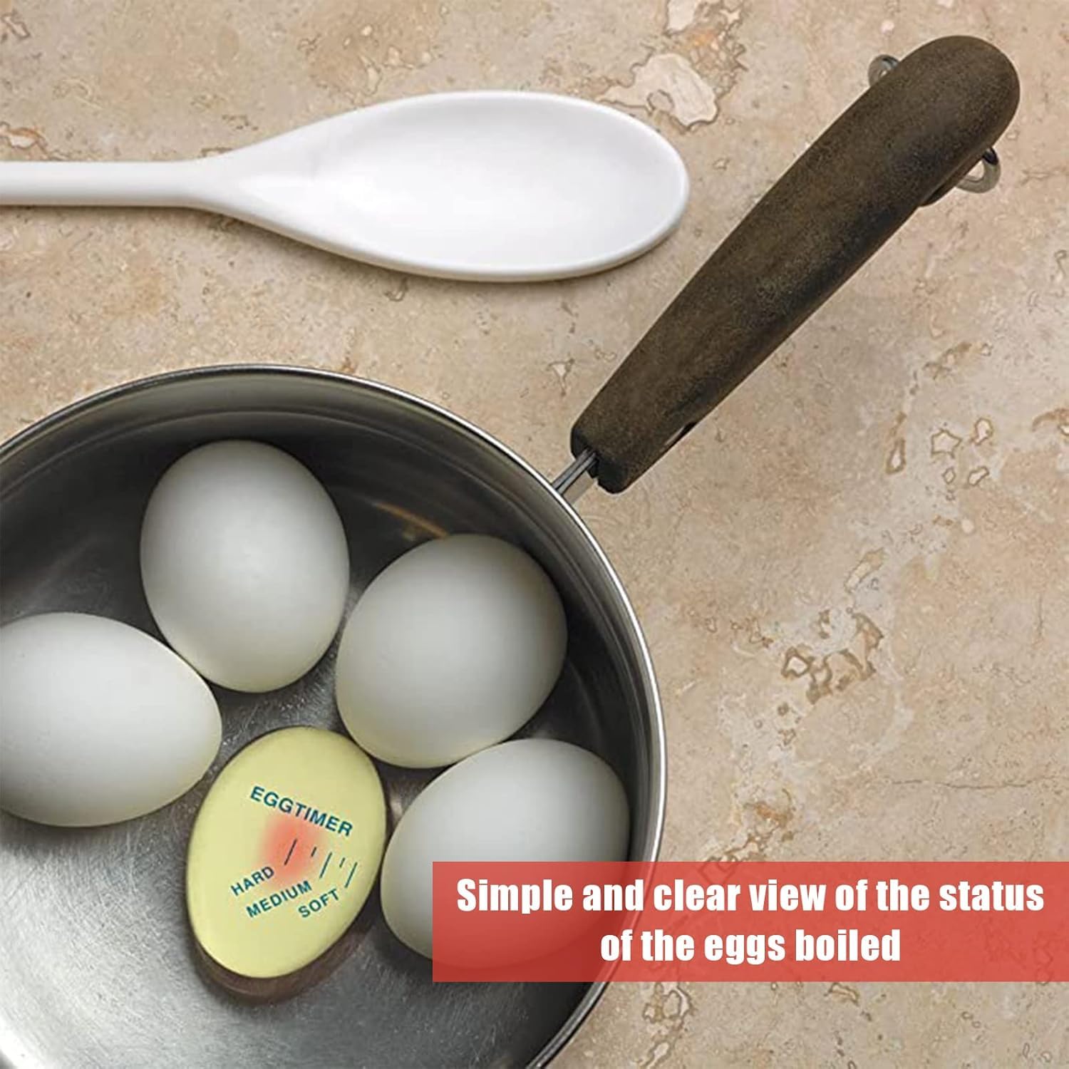 Colour Changing Egg Timer - Perfect Boiled Eggs! -6 Colour Changing Egg Timer - Perfect Boiled Eggs! -6