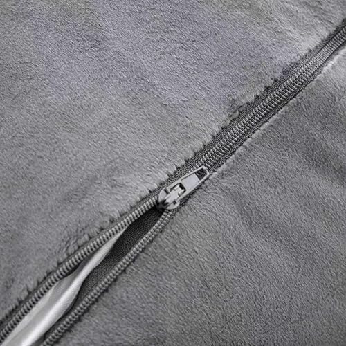 Miniatura 6 de MENHIRY Almohada de lectura para adultos grande, almohada de respaldo con brazos, bolsillos y funda lavable, almohadas de lectura y descanso,