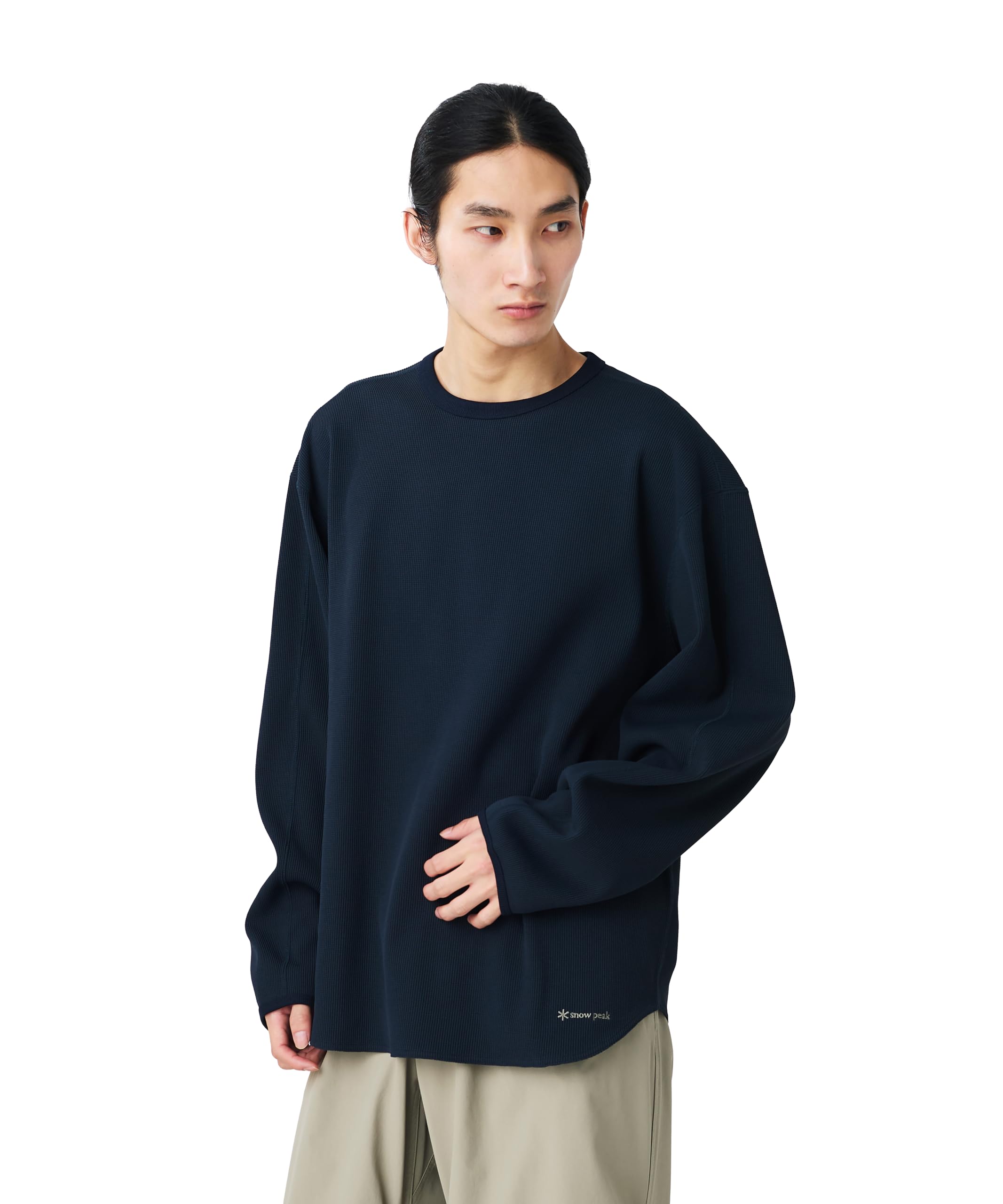 Snow Peak Dry Waffle Long Sleeve T-Shirt