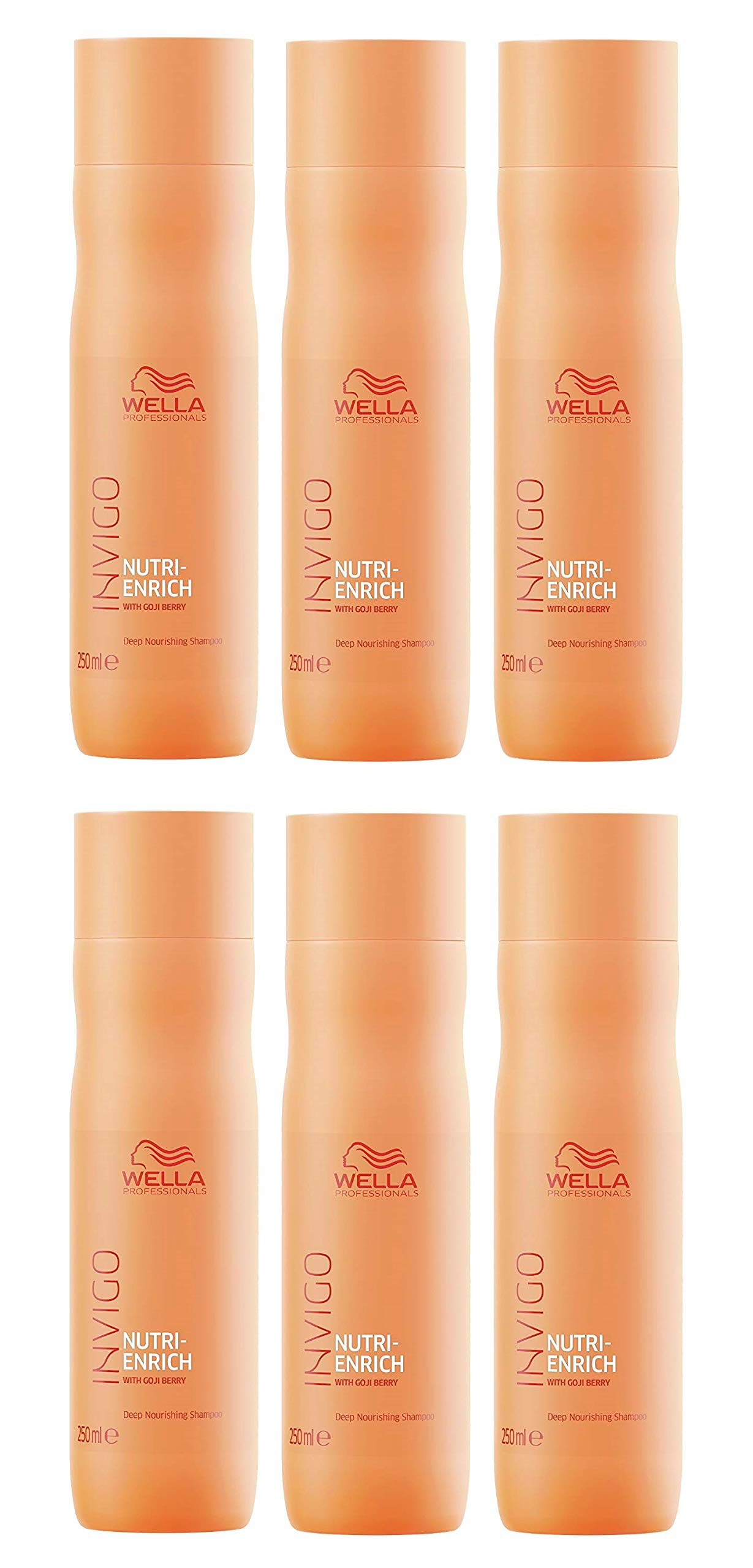 6 er Pack Invigo Nutri-Enrich Deep Nourishing Shampoo 250 ml