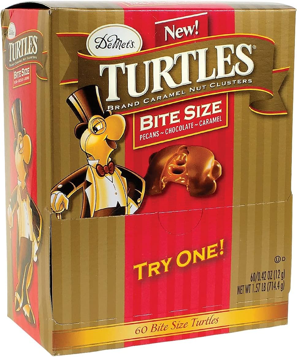dutis Original Bite Size Caramel Nut Clusters - 60ct Brown
