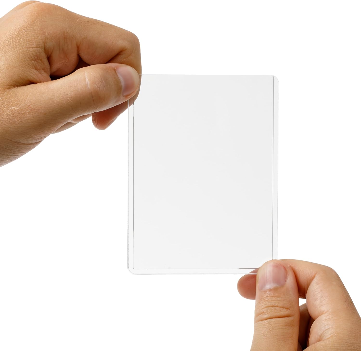 Elite 100% UV Ultra Clear Seamless Toploaders for 35pt Standard Cards - 3" x 4" Rigid Card Holders (100 Toploaders)