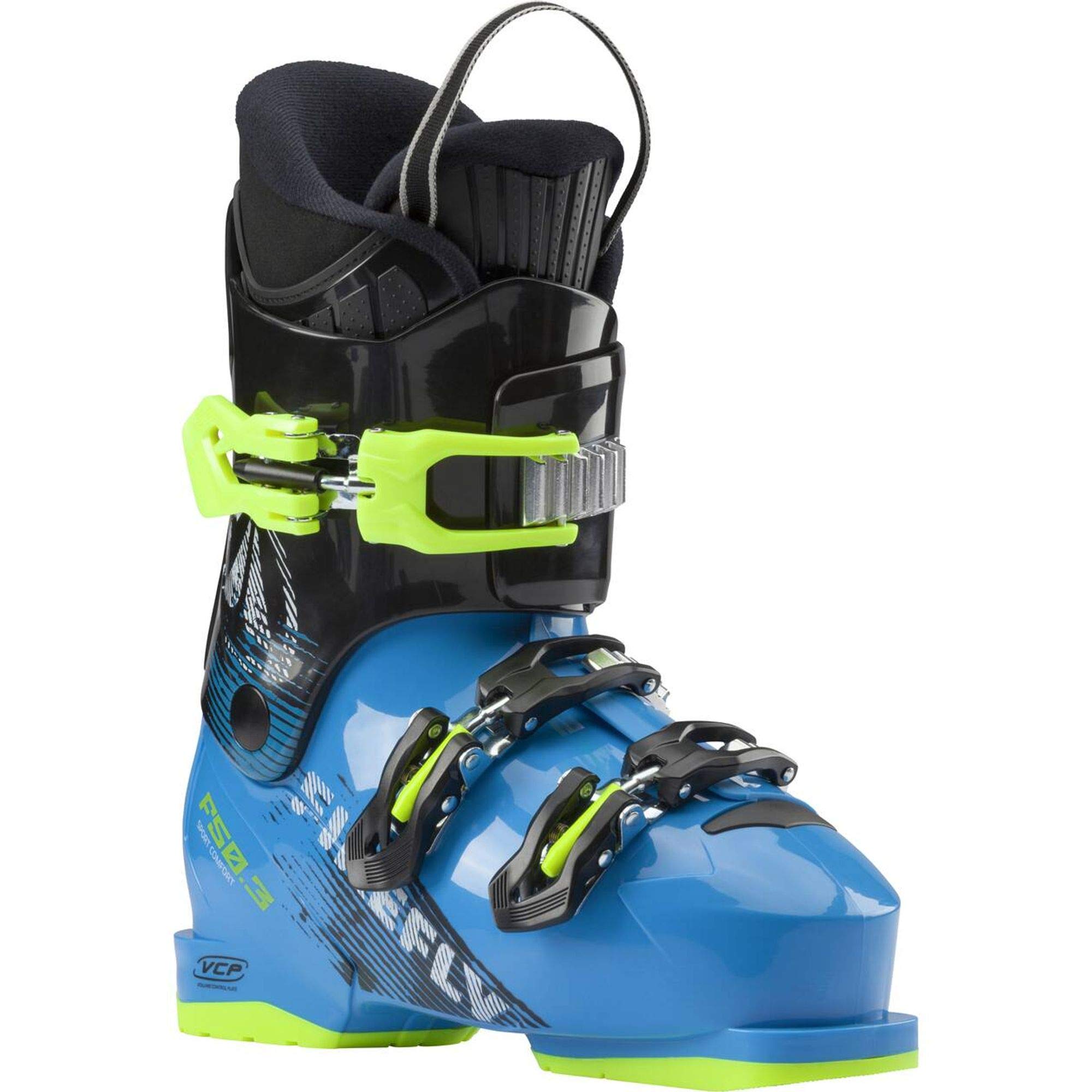 FIREFLY Dziecięce buty narciarskie F50-3, 22, 5 kozaków, niebieski/żółty, 22,5