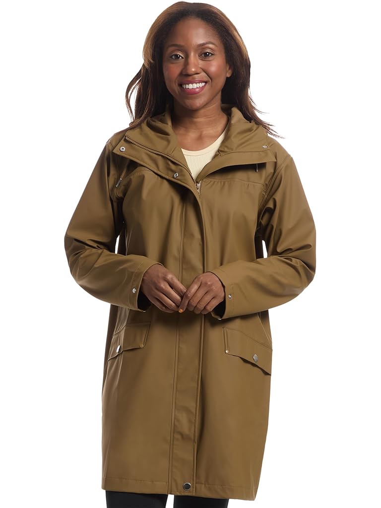 Brown Helly Hansen Moss Rain Coat