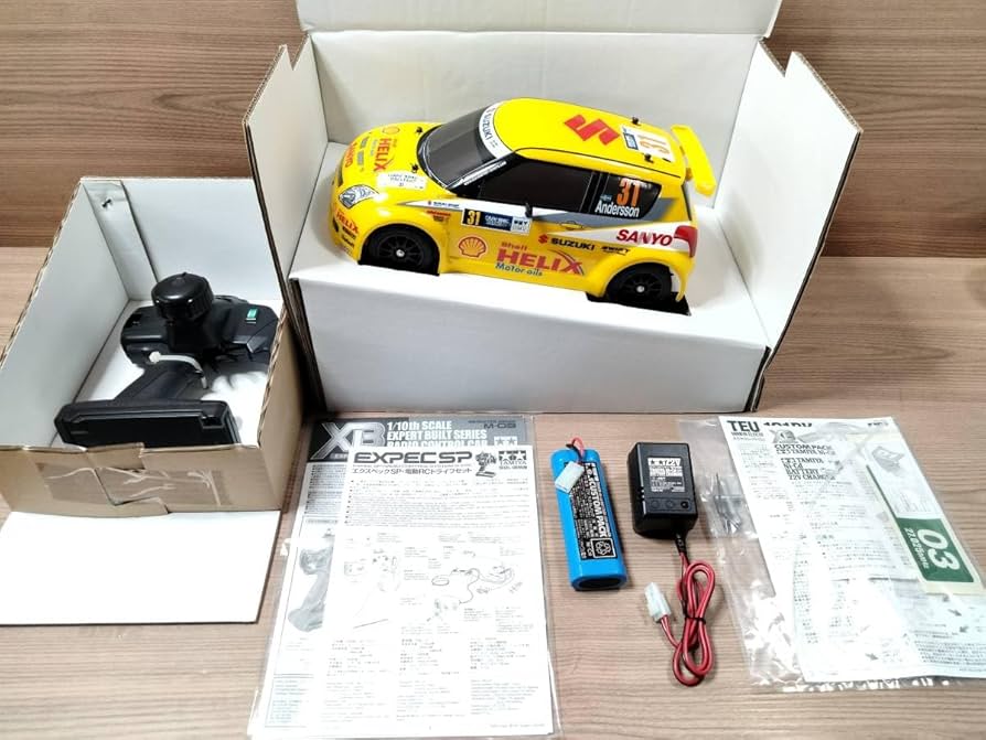タミヤ　ラジコン（スイフト） フルセット 完全動作品 これは】1/10RC スズキ スイフトスポーツ【欲しいぞ
