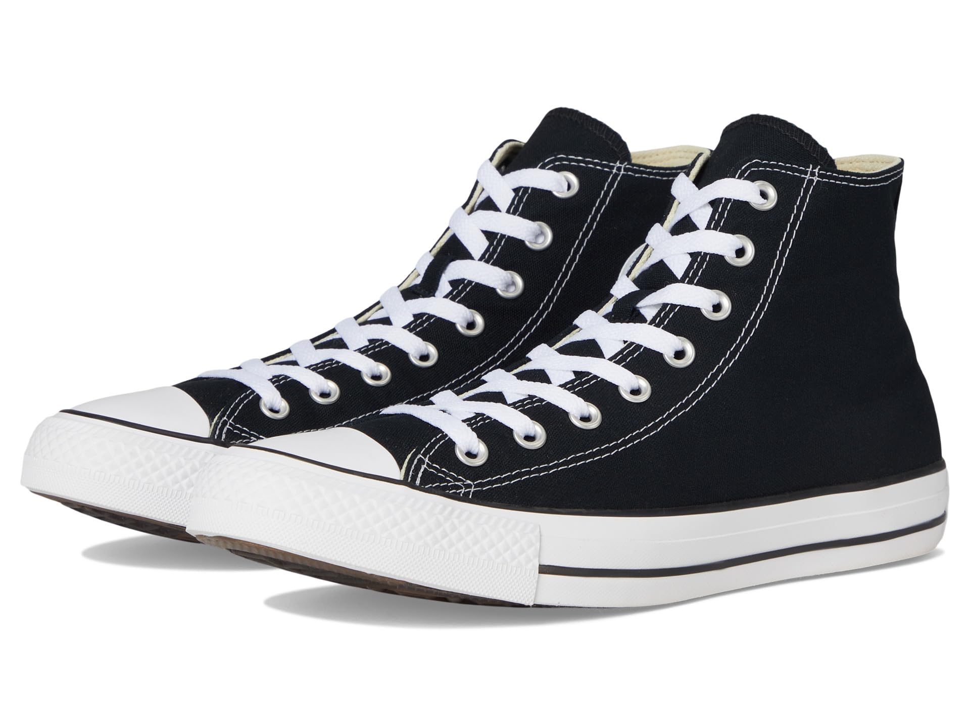 Converse All Star Hi Canvas Zapatillas Negras-​UK 6
