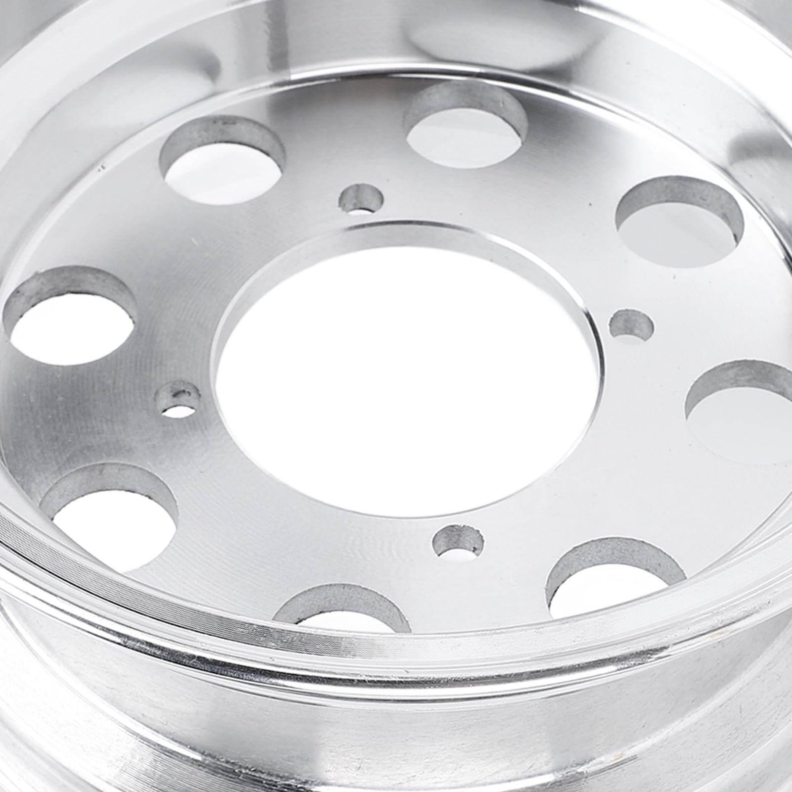 Llanta de Rueda Trasera de Aleación de Aluminio de 8 Pulgadas, Rueda con Revestimiento Resistente Al óxido de Diseño Hueco para Monkey Z50 Z50R Z50J, Accesorio de Llanta Pulida Fina