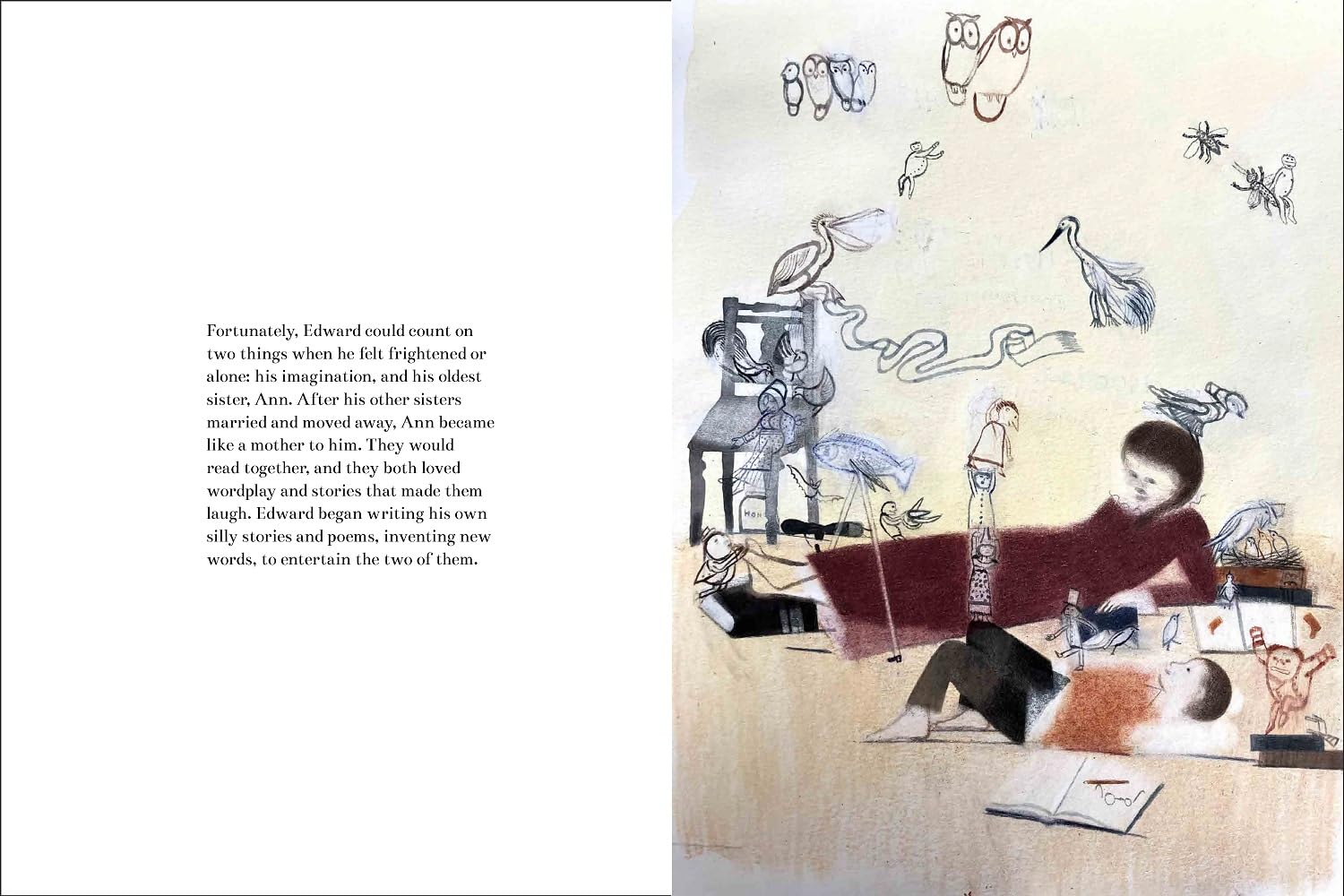The Boy Who Became a Parrot: A Foolish Biography of Edward Lear, Who Invented Nonsense