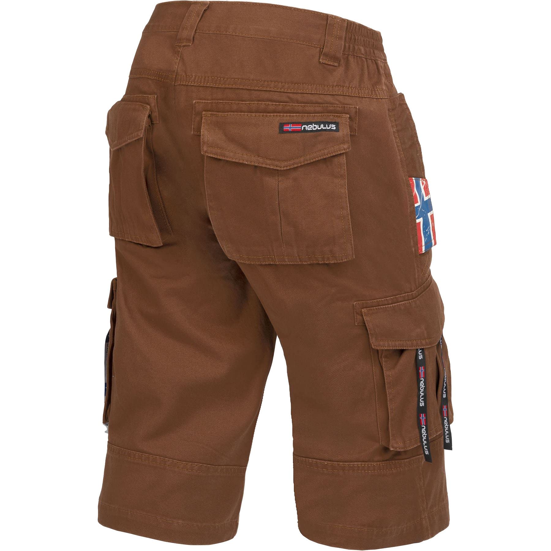 Nebulus Herren Cargo Short BOODY, Sommer Hose, Herren mit 6 Taschen
