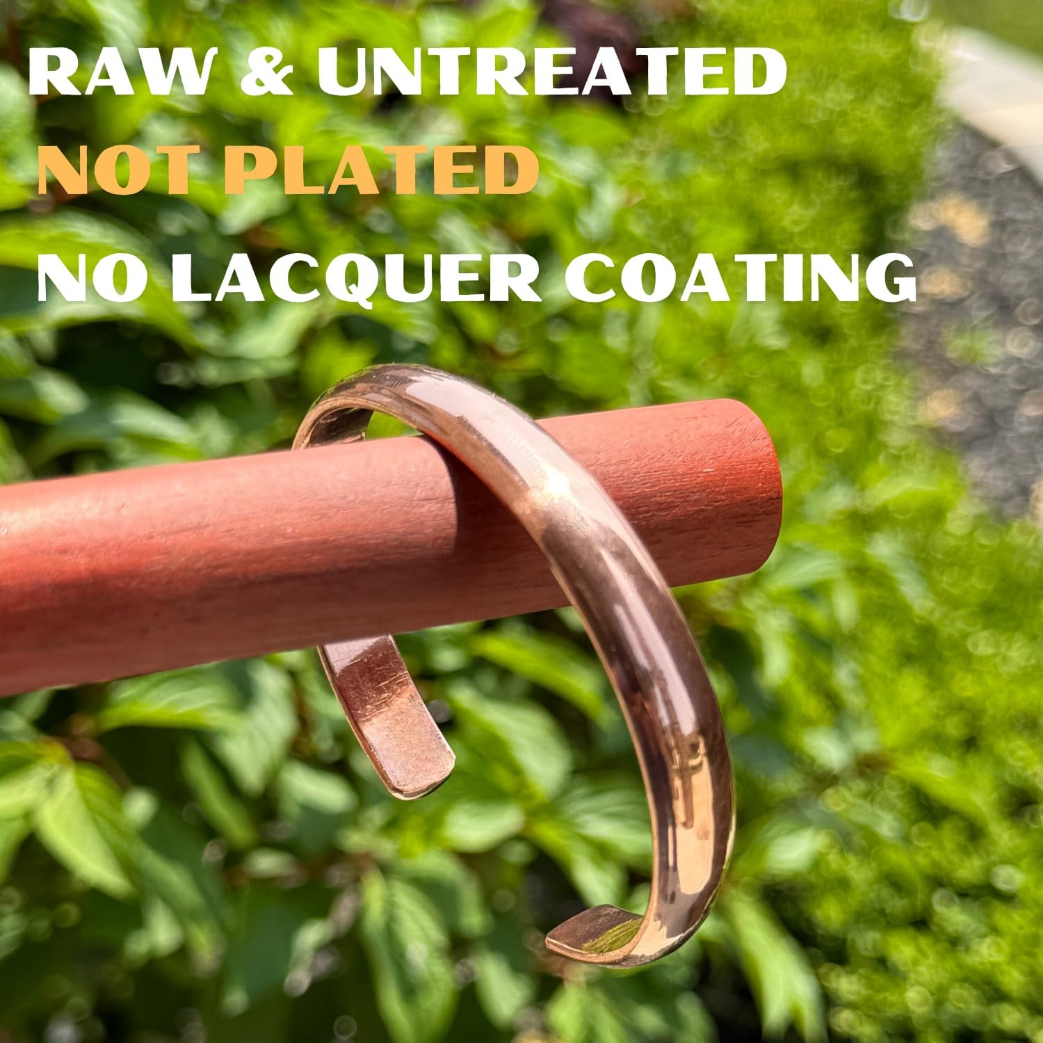 Hand Forged 100% Pure Copper Bracelet. Made with Solid High Gauge Copper and Health benefits. Enhance your well-being in style… - Image 9