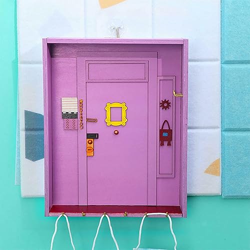 Miniatura 6 de Llavero para pared, entrada, baño, sala de estar y oficina de Friends