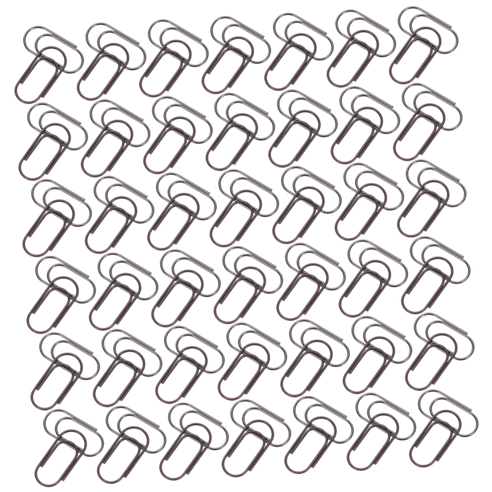 1000 Stck. Retro Mini Büroklammern Metall Kupfer Schwarznickel Vintage Stil Notizklammern für Büro Zuhause Basteln Niedliche Papierklammern für Stiftehalter und