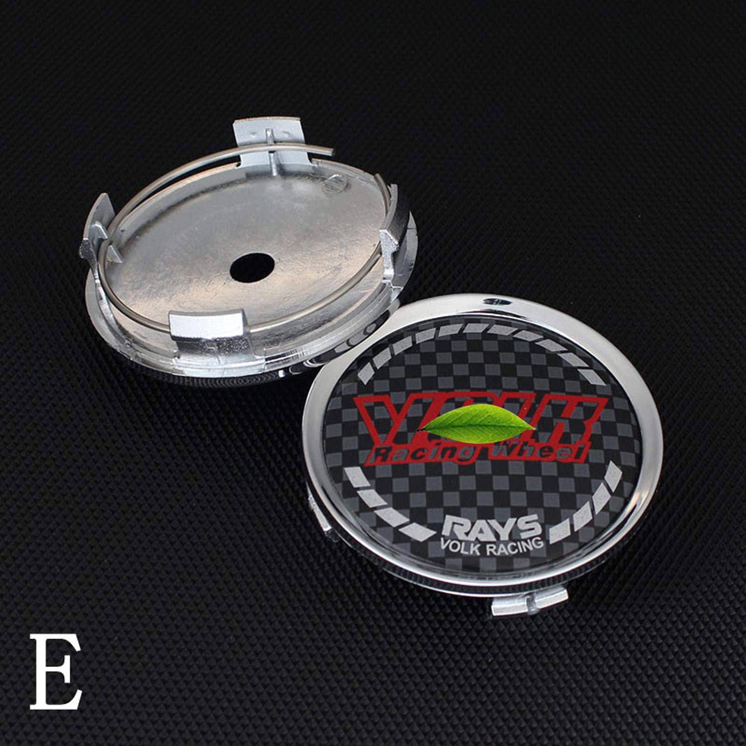 Buy WASHZD 4pcs 74MM WORK Wheel Center Cap Hubcaps Wheel Centre Hub Caps 8 Logo Wheel Cover Cap