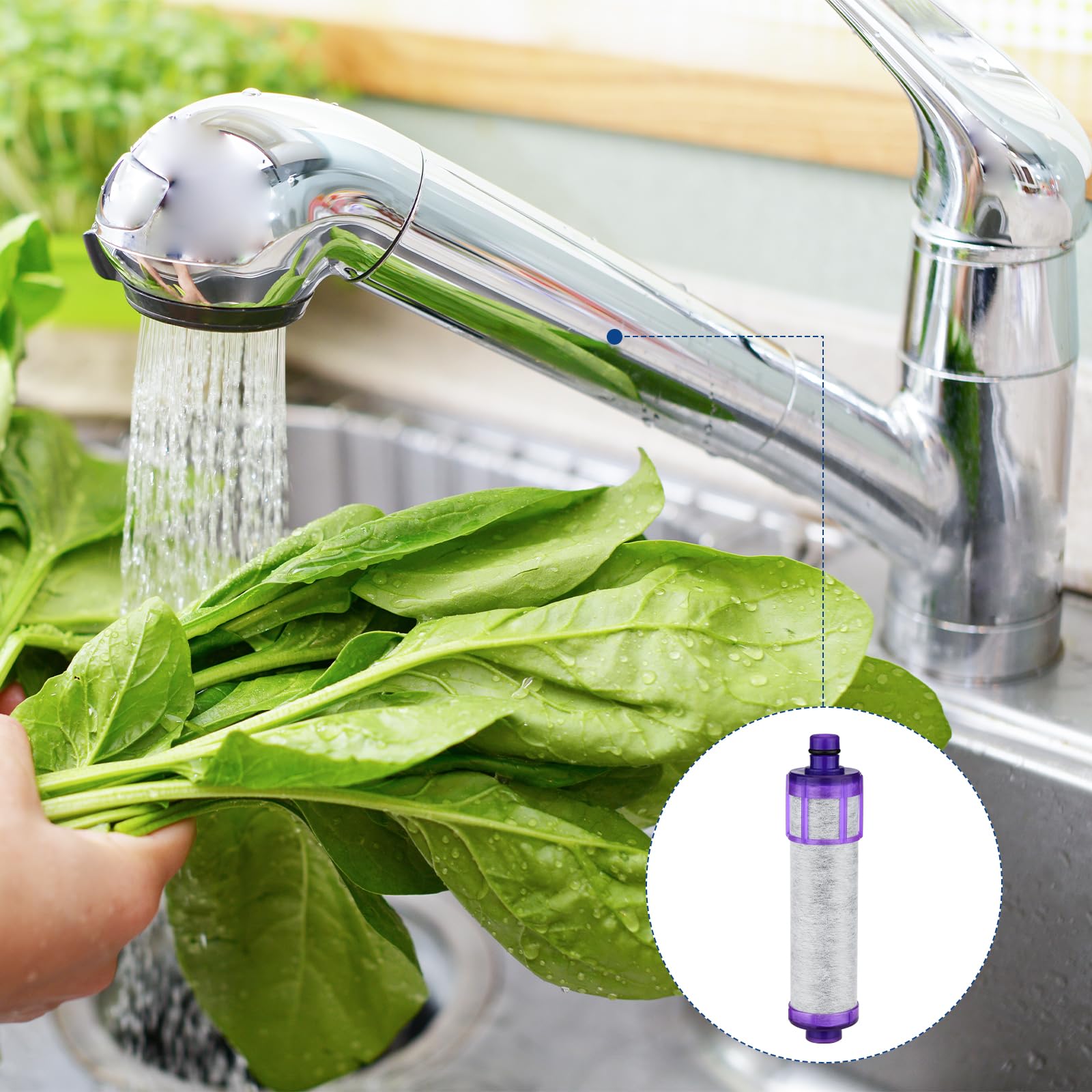 Amazon | JF-22交換用 浄水カートリッジ 6本セット JF-20 JF-21互換性