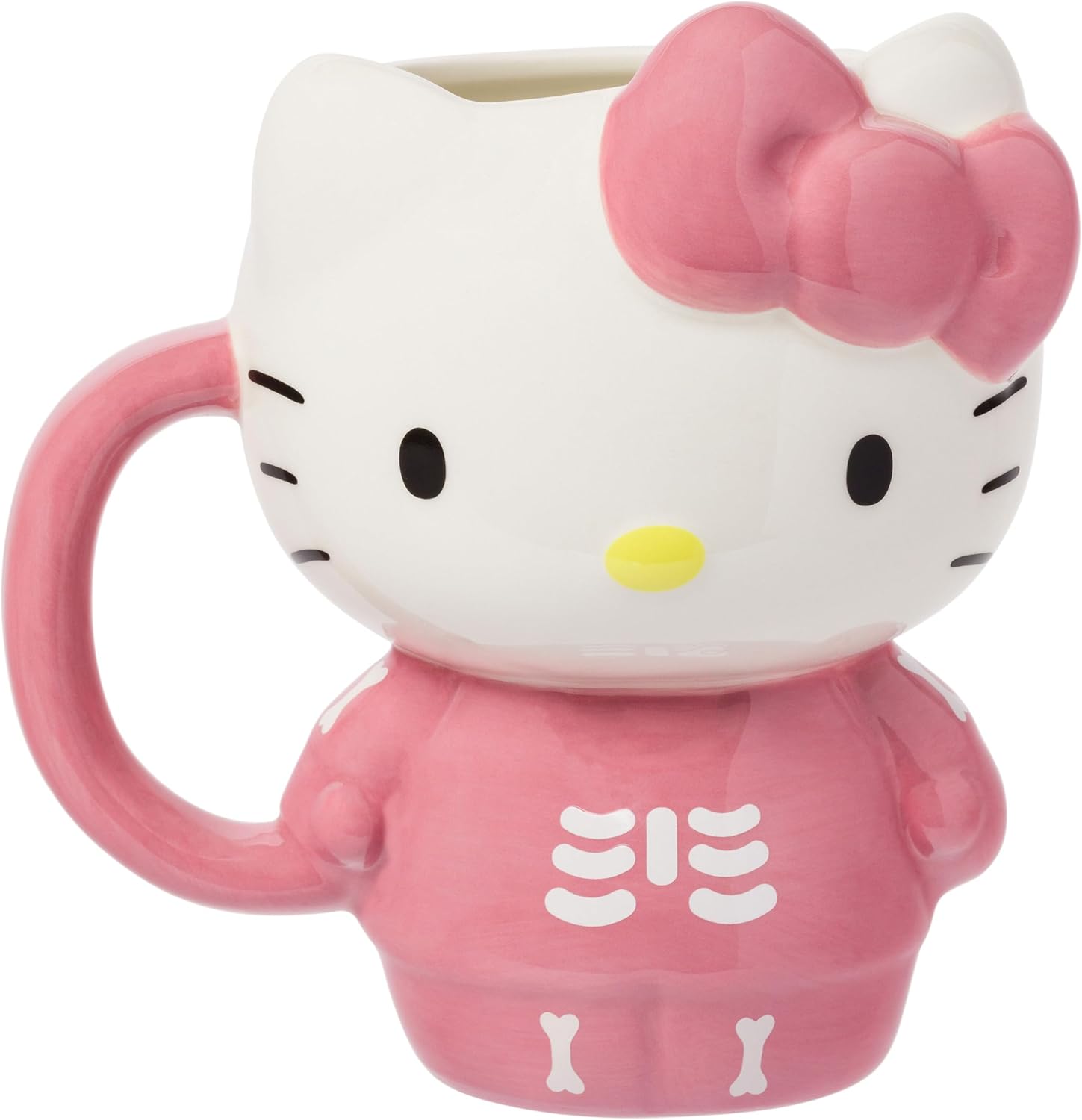 Sanrio Hello Kitty Halloween Spooky Pink Skeleton