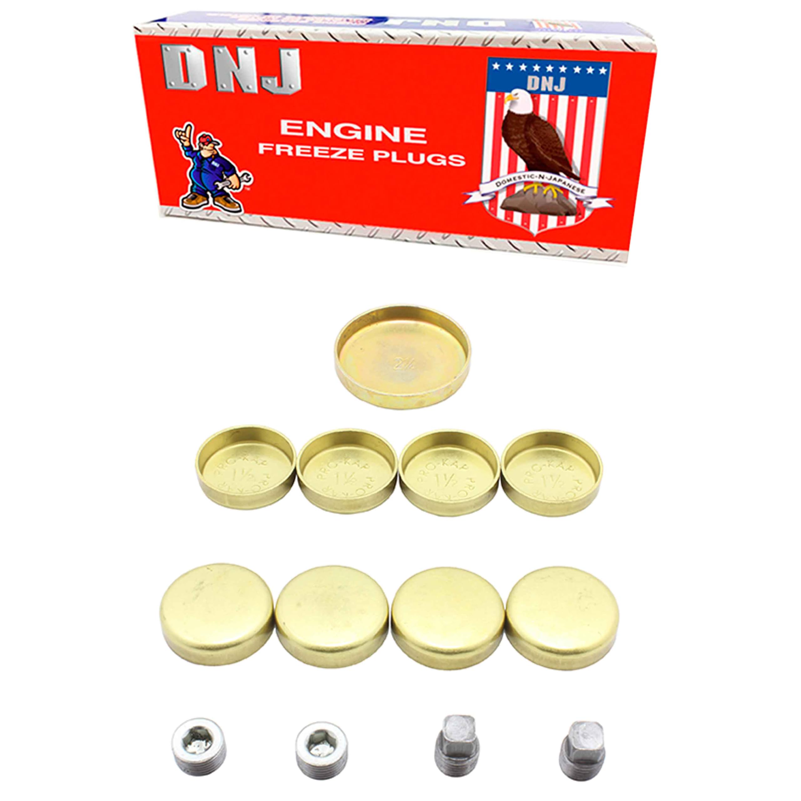 Amazon.com: DNJ FPS4123 Brass Freeze Plug Set for 1997-2008 Ford