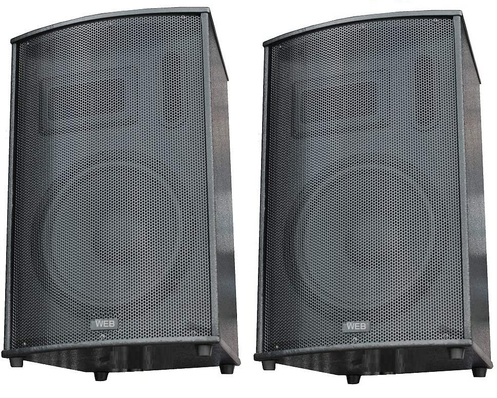 ⭐ COSTRUITE IN KTV SHARD-LAB COPPIA CASSE ACUSTICHE PASSIVE 800W WOOFER 26 CM 10\