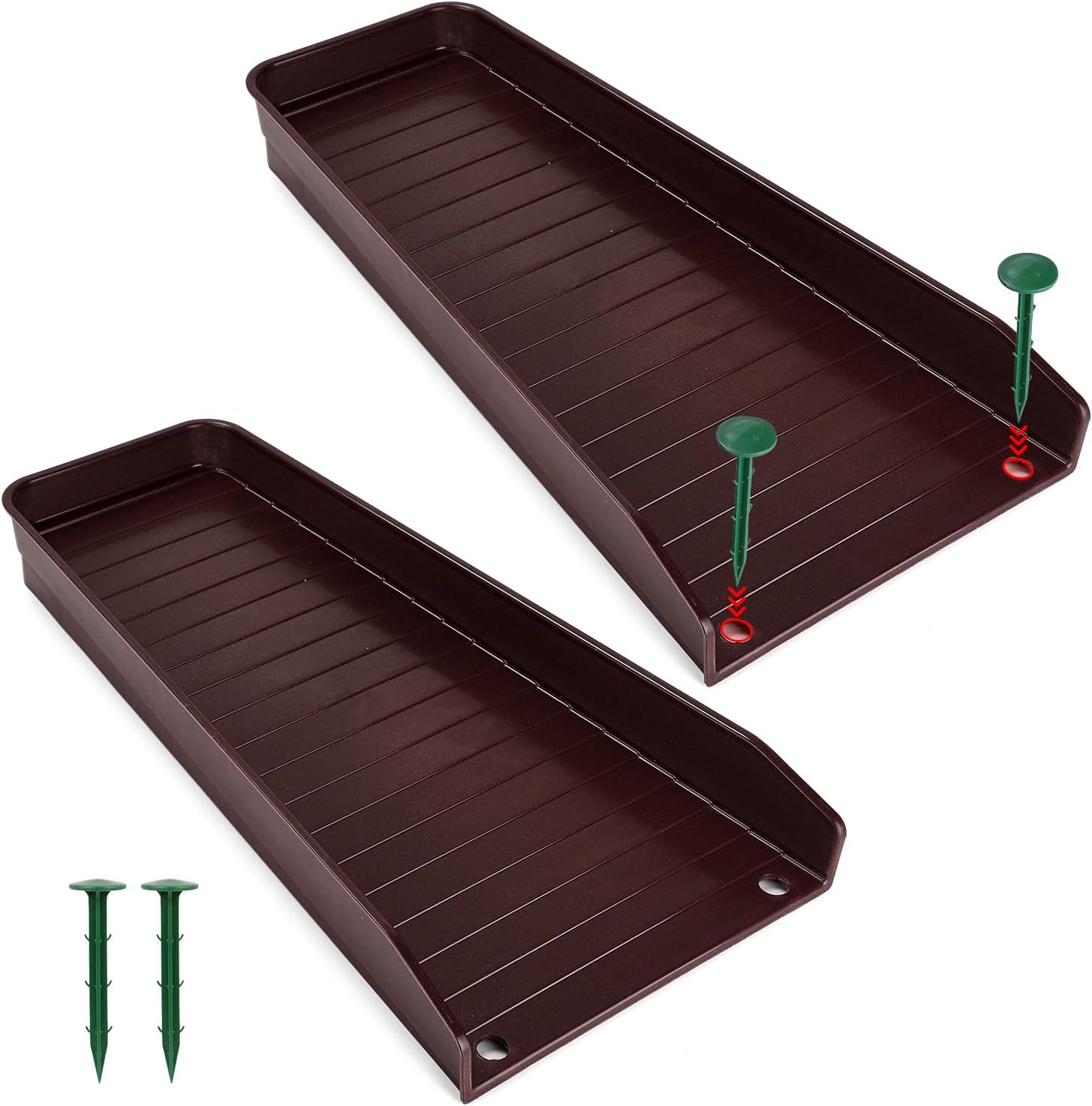 2 Pack Gutter Downspout Extensions,Rain Gutter Downspout