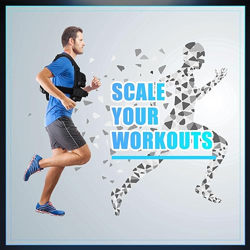 Miniatura 7 de Chaleco con peso ajustable de 35 libras para hombre, chaleco con peso de hierro para entrenamiento de fuerza, correr, ejercicio, construcción