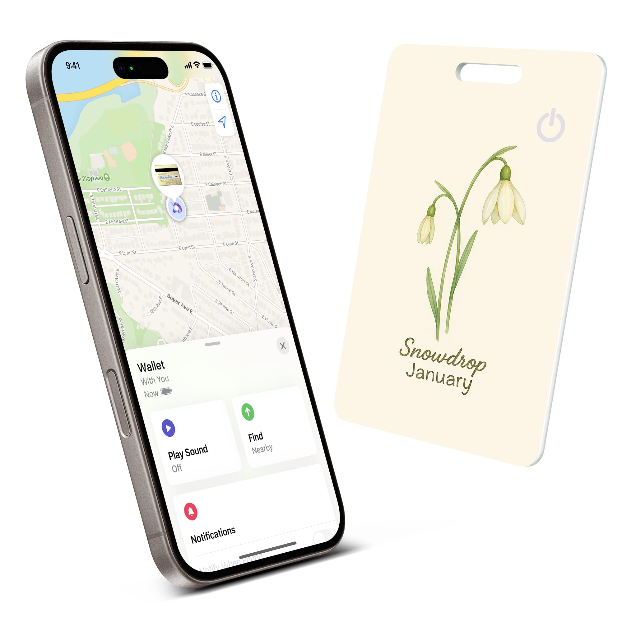 1 Pcs Bluetooth Tracker Smart Finder, Smart Card Wallet Finder GPS Tracker, Keys Finder, and Item Locator for Keys, Bags, Passports-7-image-45
