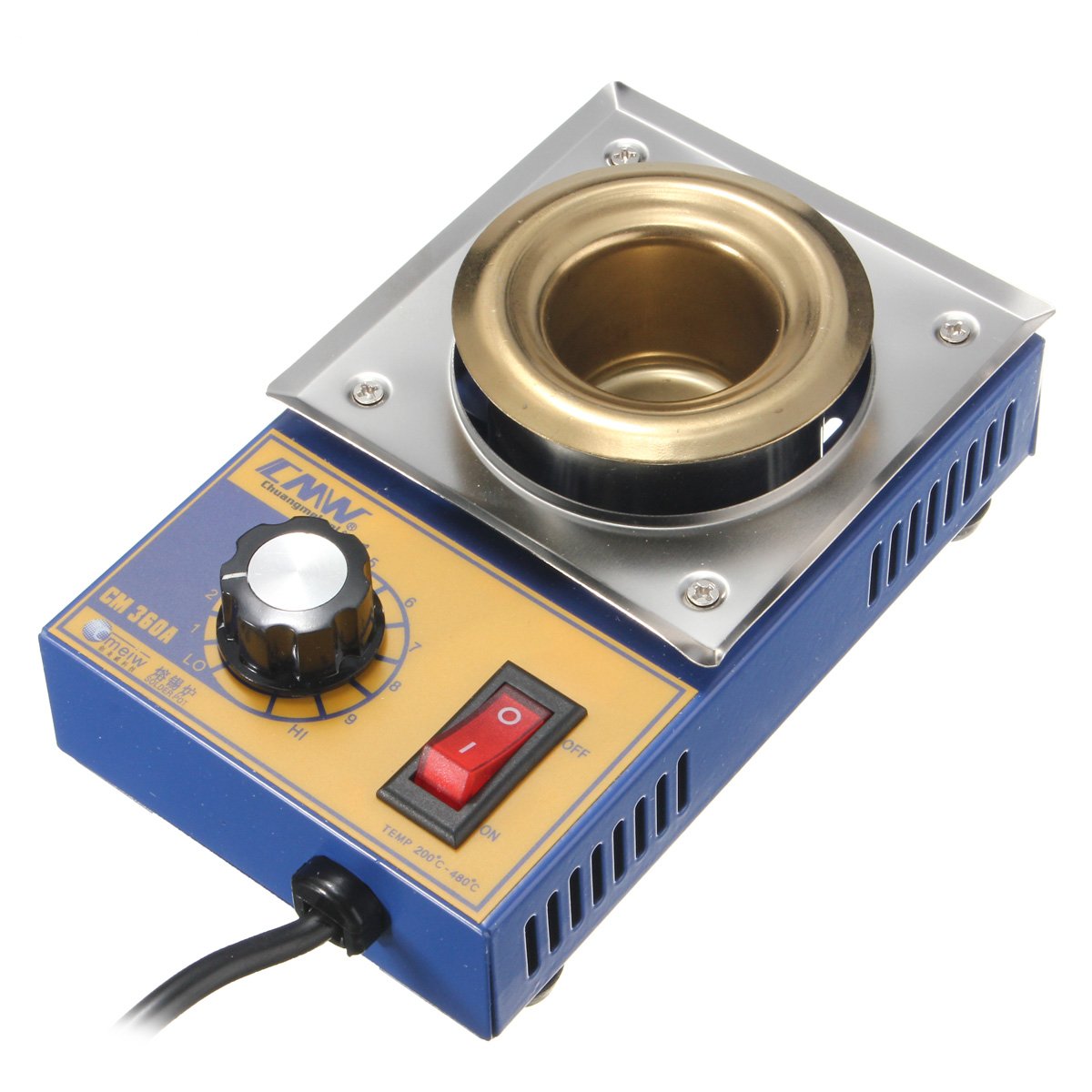 Cm360A 100W 200-480 Grado Di Saldatura Pentola Saldante Piastra In Acciaio Inox Dissaldatura