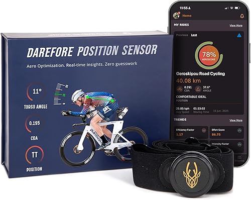 Sensor de posición CD en tiempo real, seguimiento de posición para ciclismo y monitor de frecuencia cardíaca  Acceso a la plataforma de datos  Ideal