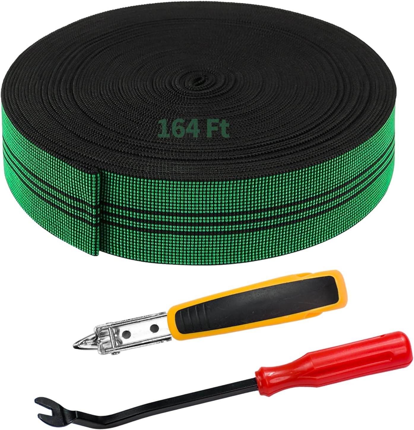 164 Ft Sofa Elastic bing, TANOSAN Replacement Elastic bing Kit