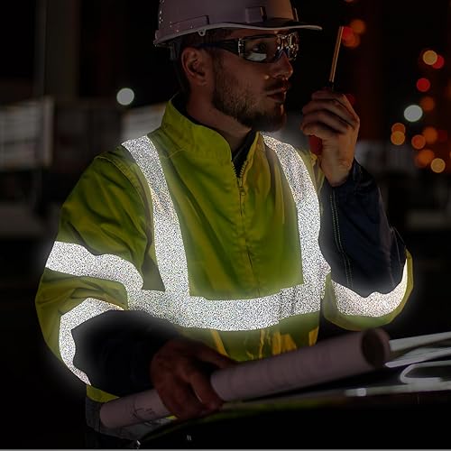 Miniatura 8 de WRAPXPERT Vinilo de transferencia de calor negro, rollo de vinilo reflectante para planchar para camisetas, vinilo elástico HTV para troquelar,