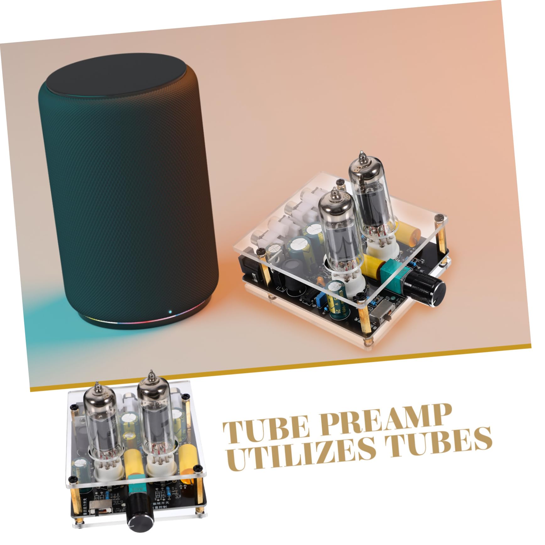 Preamplificador de Audio HiFi 6k4 6a2 de Válvulas para Cine