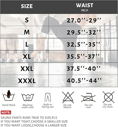 Miniatura 6 de QZSH Pantalones de sauna para hombre, leggings termocapri, mallas adelgazantes, traje de captura de calor, entrepierna de malla humanizada, cintura