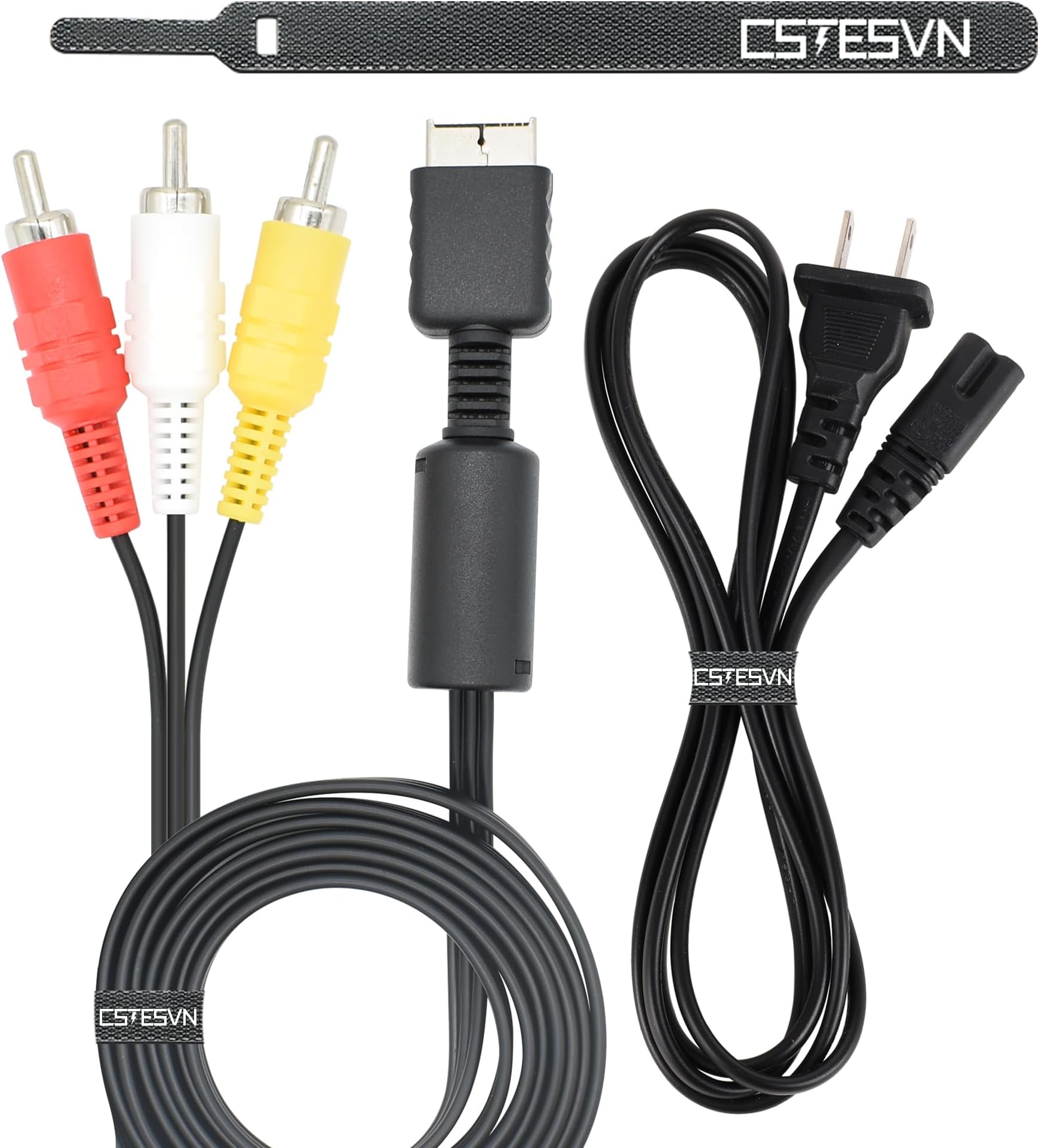RGEEK PS2 PS3 AV Cable, AV to RCA Composite Cable Cord for