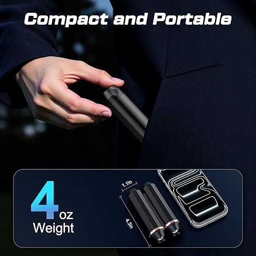 Miniatura 9 de 3-in-1 AI Hand Warmers Rechargeable 10000mAh, Dual Power Bank & Flashlight, 24Hrs 360° Heating Portable Pocket Heater, Outdoors Hunting Camping