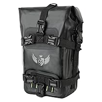 ZEMBSOYA Borsa per Crash Bar da Moto 8L IPX7 Resistente all’Acqua a Sgancio Rapido Borsa a Tracolla