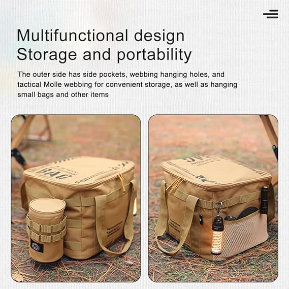 Amazon.co.jp: sikiwind キャンプ バッグ 大容量 20L キャンプ