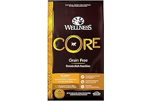 Wellness Complete Health Natural Grain Free Large Breed Puppy Food, Chicken & Turkey, 26-Pound Bag