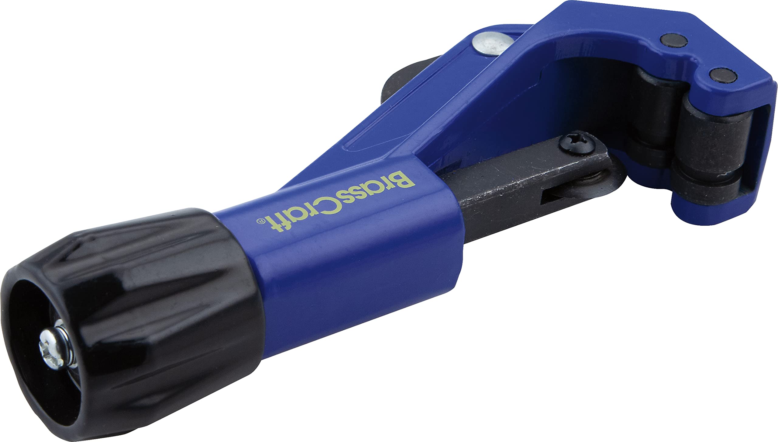 Master Plumber T400 EF Aluminum Enclosed Feed Tube Cutter – Cuts 1/8" To 1-1/8" OD, For Copper, Brass, Aluminum, PVC, With Built-in Reamer