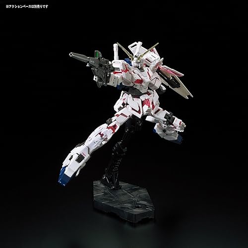 Miniatura 17 de Bandai Hobby RG 1/144 Unicorn Gundam UC Figura de kit de modelo