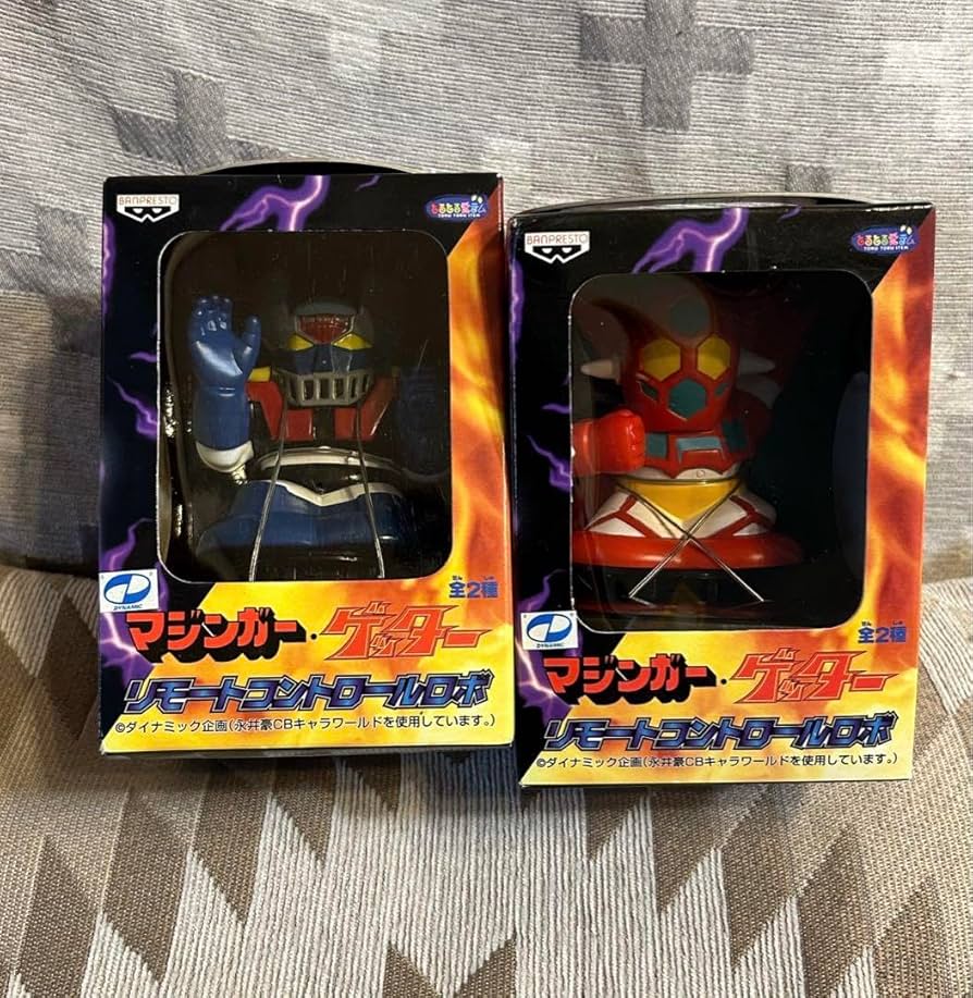 ゲッターリモートロボ Amazon | 6体 マジンガー ゲッター リモートコントロール ロボ