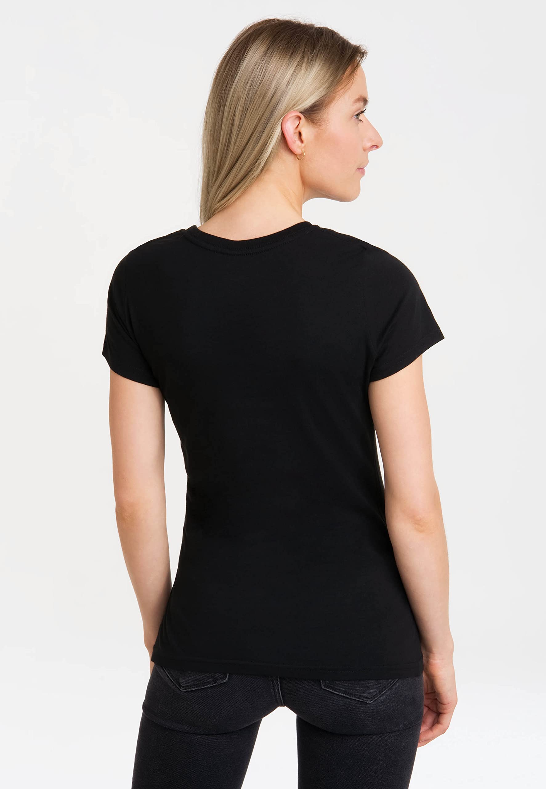 Logoshirt® Der kleine Maulwurf T-Shirt Damen | Der kleine Maulwurf - Oh Oh, 100% Baumwolle, lustiges Cartoon-Motiv für Maulwurf-Fans, lizenziertes Originaldesign