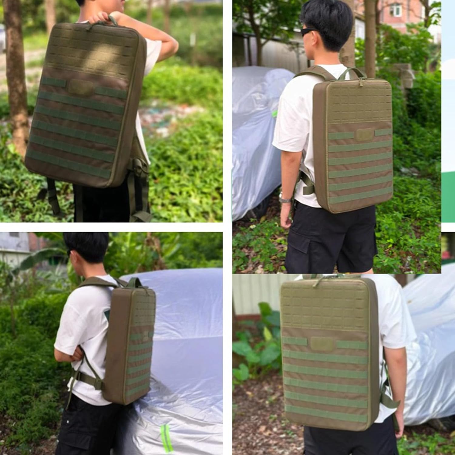 強化されたオックスフォード生地と取り外し可能なショルダーハーネスを備えた拡張可能な写真機材キャリア耐衝撃デジタルカメラケース