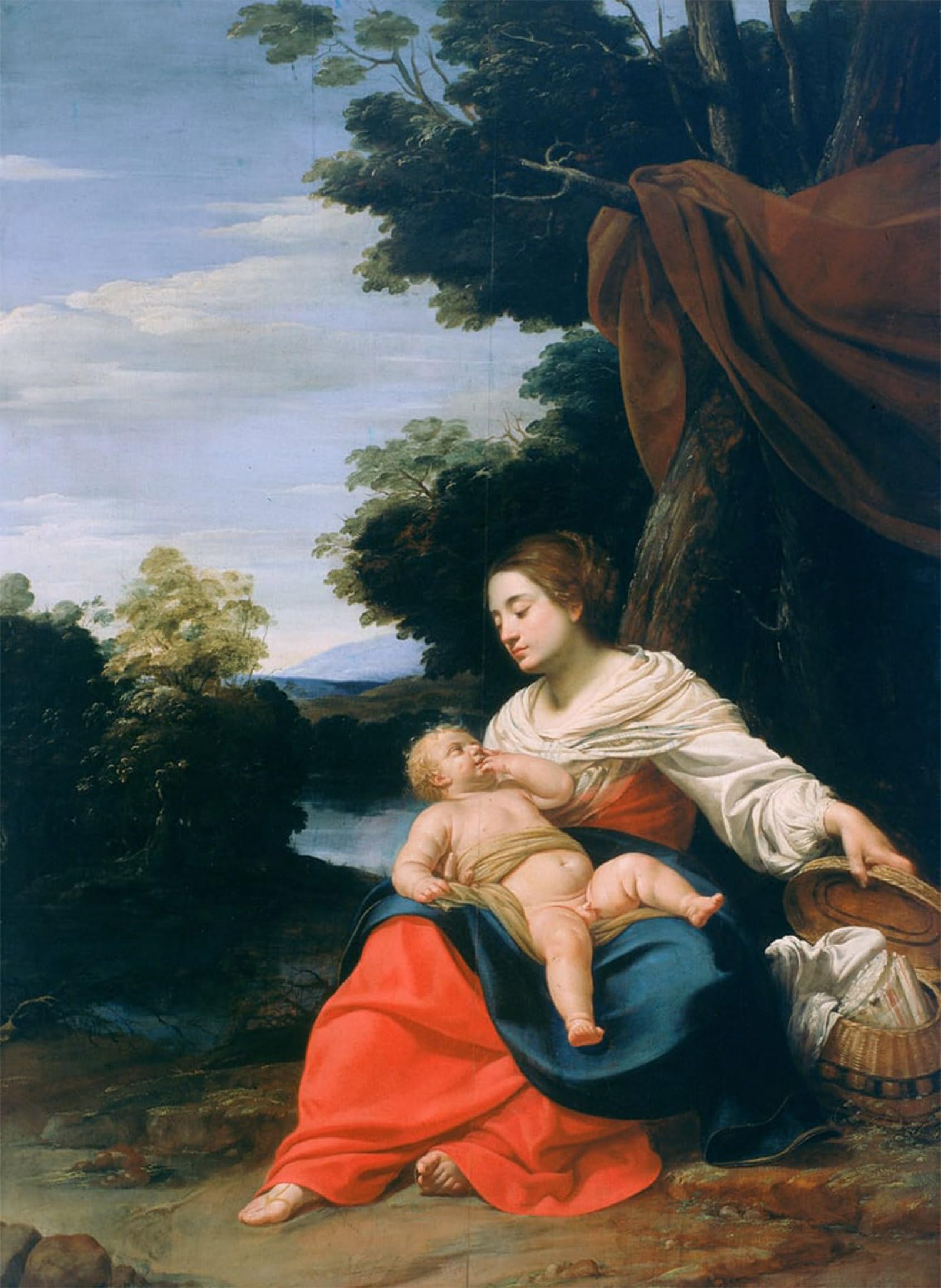 Cuadro de Simon Vouet para decorar salones elegantes con arte barroco 5