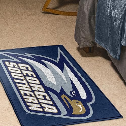 Miniatura 2 de Campus Lab Georgia Southern University - Tapete antideslizante para interiores, marca primaria de 20 x 31.5 pulgadas, tapete para entrada