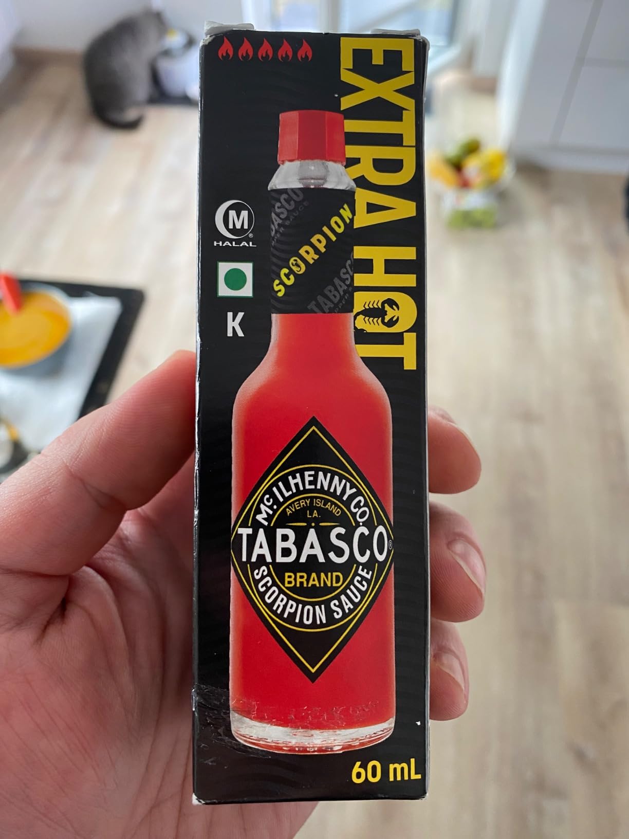 TABASCO Scorpion sauce - very hot sauce 60 ml glass Chile | Ubuy