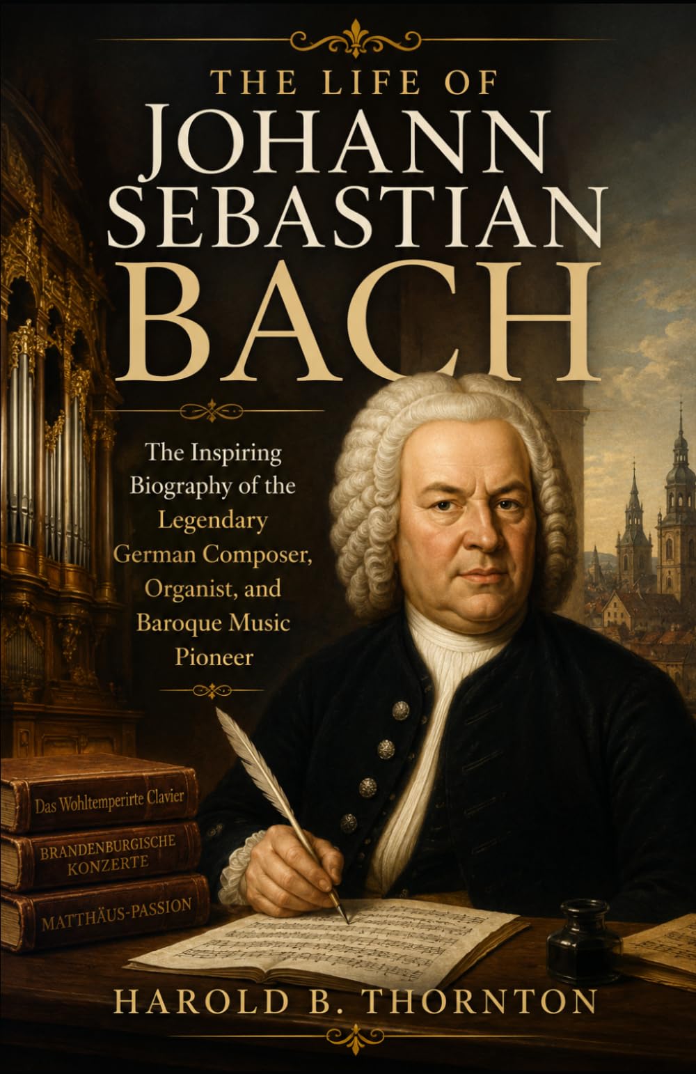 The Life of Johann Sebastian Bach: The Inspiring Biography of the Legendary German Composer, Organist, and Baroque Music Pioneer