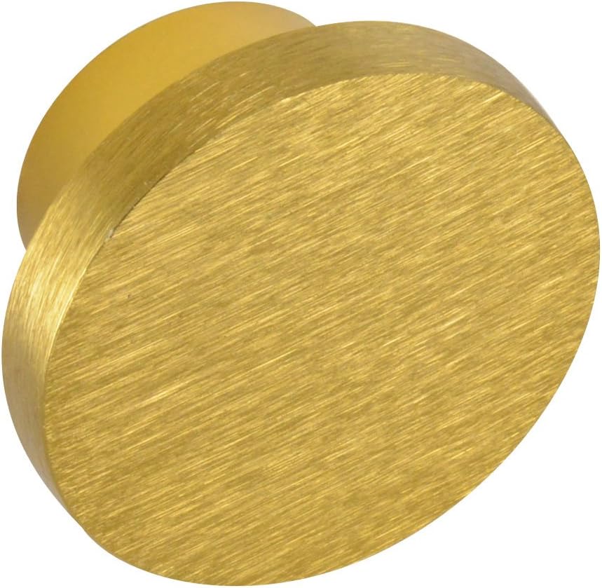 #6300 CKP Brand Aluminum Knob, Brushed Nickel - 10 Pack
