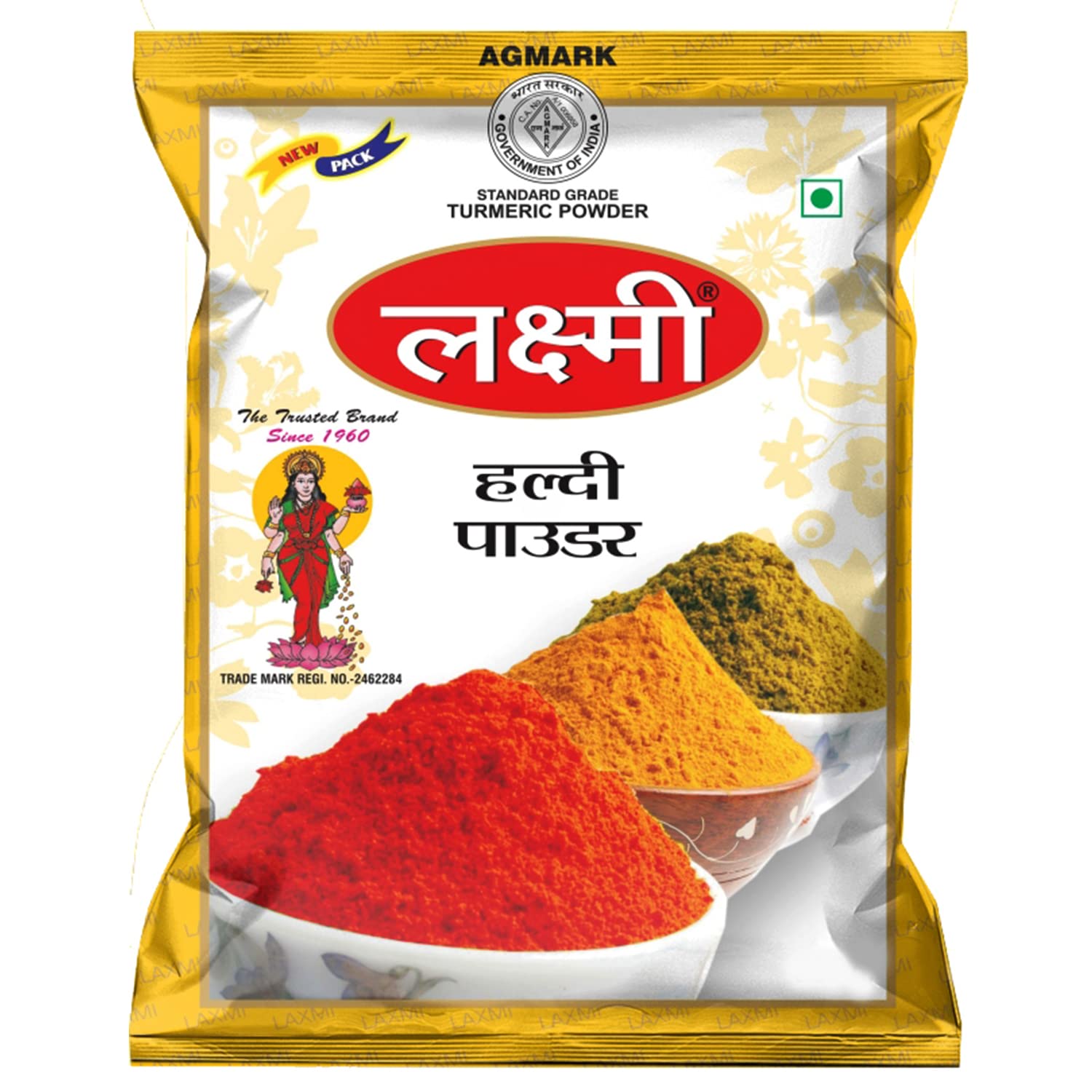 LAXMI Haldi Powder, 200g, Natural Golden Turmeric Powder with No Added Flavours and Colours | Curcumin | Organic | Immunity Booster 100% Vegan, Gluten Free and NO Additives (B017CQT25S) Amazon Price History, Amazon Price Tracker