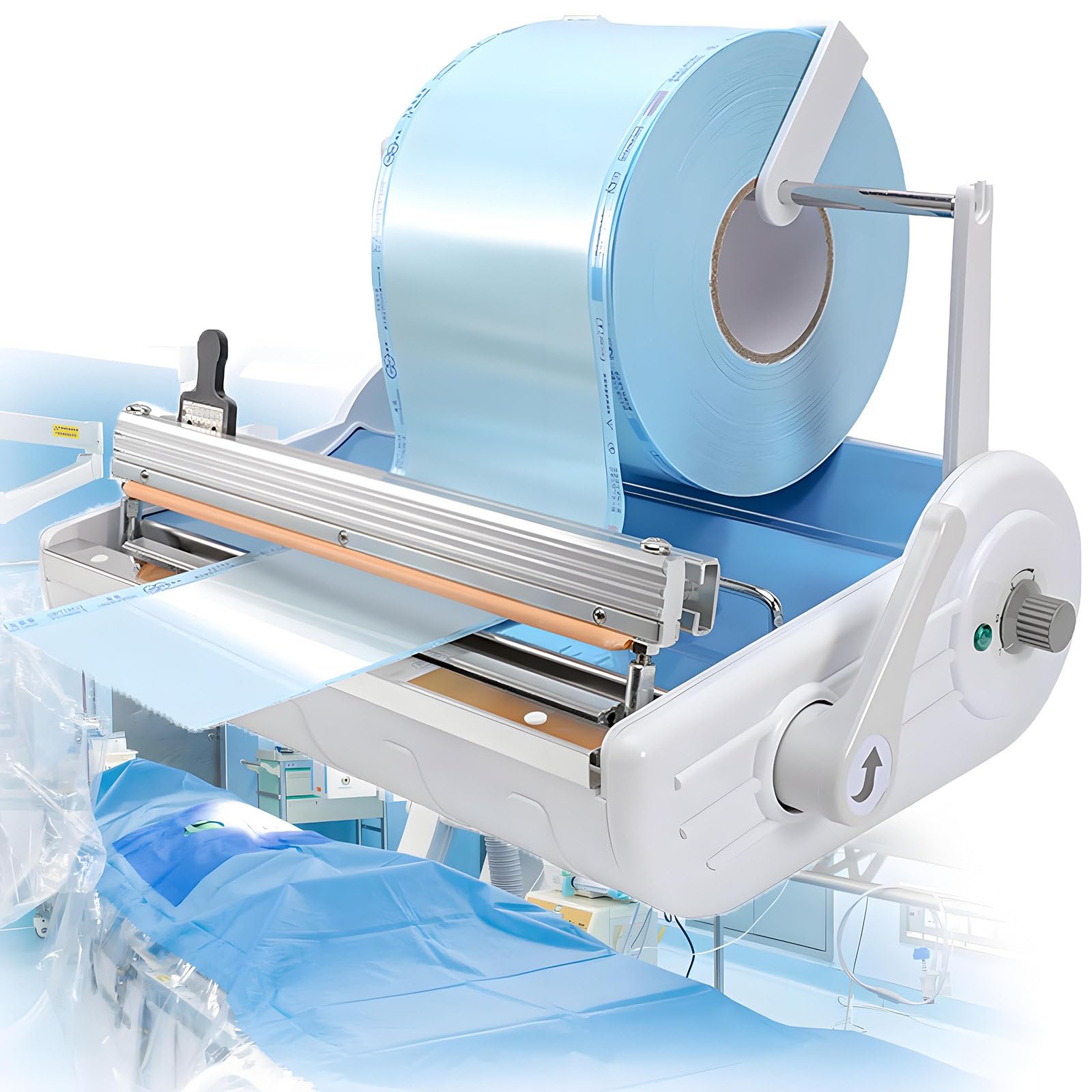 GUTYGIO Medical Thermal Seale Machine, for Clinic, Hospital, Laboratory,Maximum Temperature is 300 ℃/6 Gears Temperature Adjustment,Sealer Packing Machine